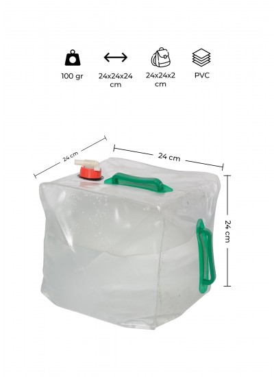 Urban Badger 20 L Katlanır Musluklu Su Bidonu