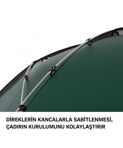 HUSKY FELEN YESIL 3+1 KISILIK CADIR HUSKY FELEN YESIL 3+1 KISILIK CADIR