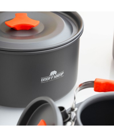 Kamp Tencere Tava Çaydanlık Seti 4-7 Kişi 18 Parça Kamp Tencere Tava Çaydanlık Seti 4-7 Kişi 18 Parça