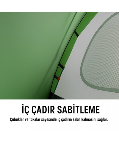 HUSKY BIZON PLUS 3 KISILIK CADIR