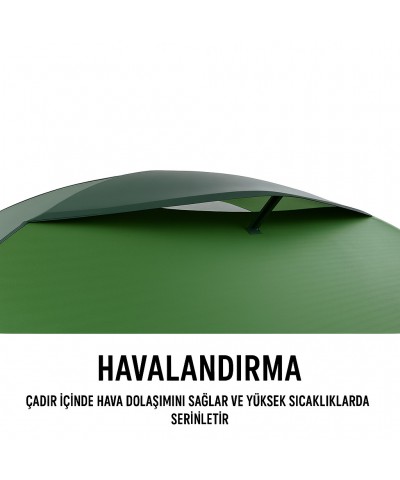 HUSKY BIZON PLUS 3 KISILIK CADIR