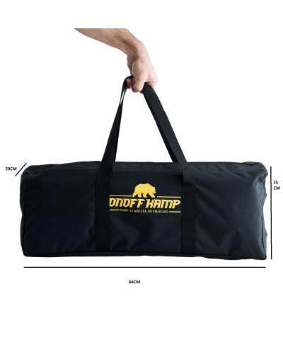 Askeri Kampet Katlanır Yükseklik Ayarlı Kamp Yatağı 150Kg Taşıma