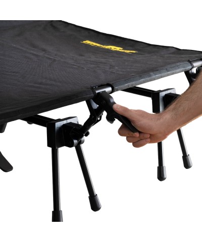 Askeri Kampet Katlanır Yükseklik Ayarlı Kamp Yatağı 150Kg Taşıma