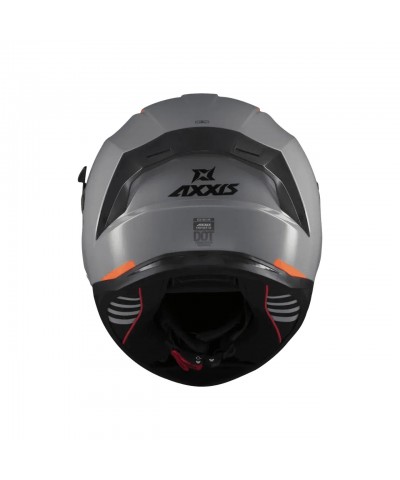 Axxis Panther SV Solid A12 Grey Gloss Full‑Face Kask