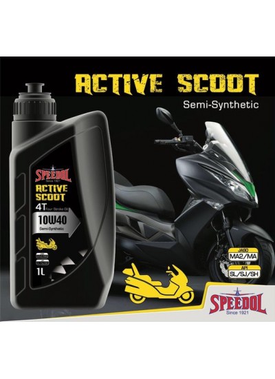 ACTIVE SCOOT 4T 10W40 4 Zamanlı Yarı Sentetik