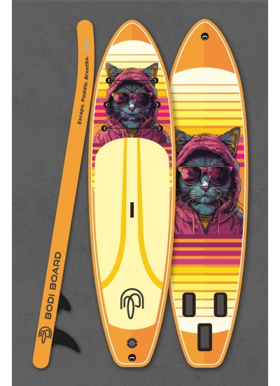 Paddle Board Sup Bodi Cyber Cat  Şişme Stand 350x84x15cm Full Set Hediyeli