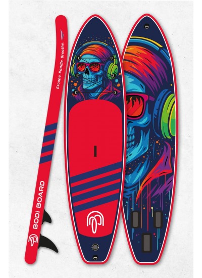 Paddle Board Sup Bodi Power Head Şişme Stand 350x84x15cm Full Set Hediyeli