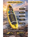 Paddle Board Sup Bodi Bunny Cool Şişme Stand 350x84x15cm Full Set Hediyeli