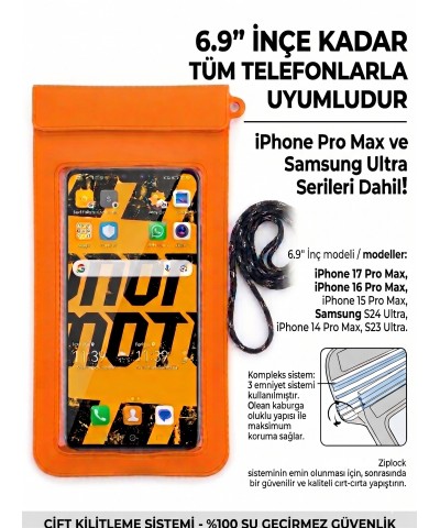 Su Sporları Deniz Sup Board Paddle Board Su Geçirmez Telefon Kılıfı