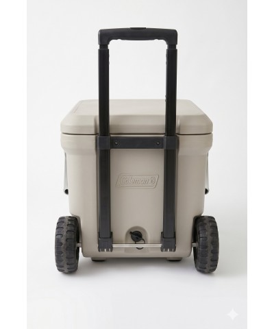 Coleman Pro 55QT Tekerlekli Termos Buzluk 52 L Kum Rengi 5 Gün Buz Tutma