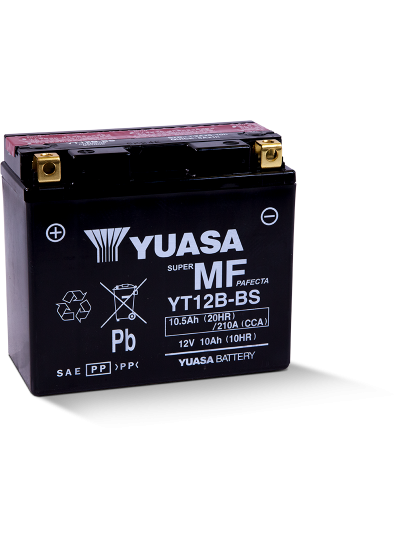 YUASA YT12B-BS Motosiklet Aküsü Uyum Listesi Açıklamada