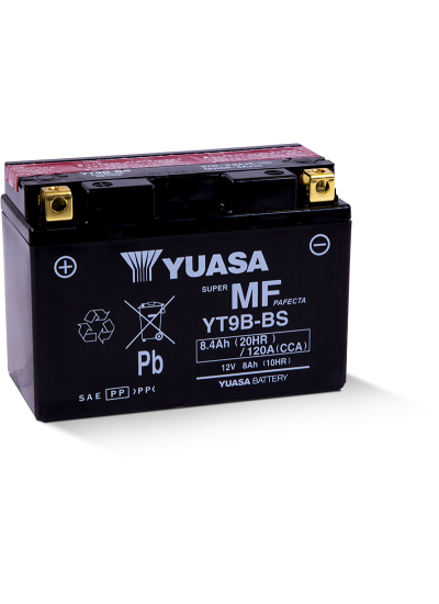 YUASA YT9B-BS Motosiklet Aküsü Uyum Listesi Açıklamada