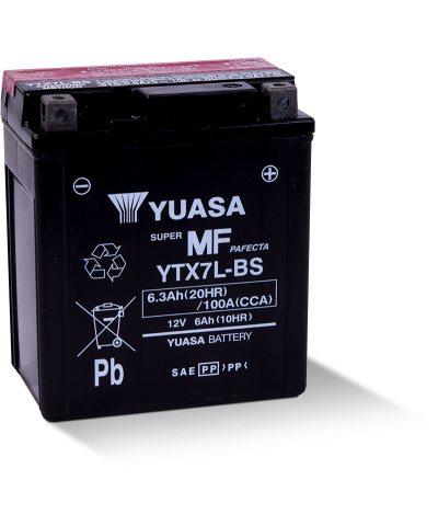 YUASA YTX7L-BS Motosiklet Aküsü Uyum Listesi Açıklamada