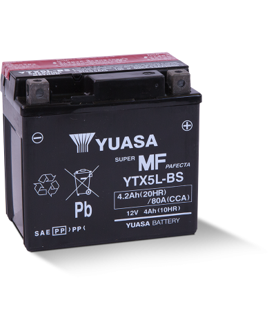 YUASA YTX5L-BS Motosiklet Aküsü Uyum Listesi Açıklamada