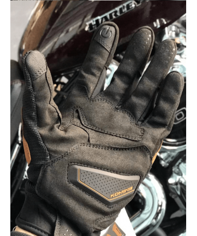 KOMINE GK 227 Motosiklet Eldiveni Telefon Kullanabilme Full Koruma KOMINE GK 227 Motosiklet Eldiveni Telefon Kullanabilme Full Koruma