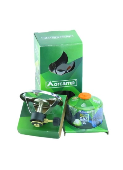 Orcamp Siboplu Kamp Ocağı Set 230 Gr Kartuşlu Orcamp Siboplu Kamp Ocağı Set 230 Gr Kartuşlu