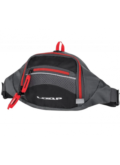 Loap Tula Yürüyüş Bel Çantası Siyah-Kırmızı Loap Tula Yürüyüş Bel Çantası Siyah-Kırmızı