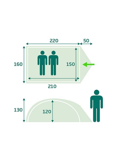Loap Texas Pro 3 Kamp Çadırı 2 Kişilik Kolay Kurulum Loap Texas Pro 3 Kamp Çadırı 2 Kişilik Kolay Kurulum