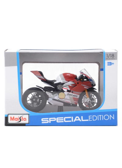 Ducati Panigale V4 S 1:18 Ölçek Model Motosiklet Lisanslı Ürün Ducati Panigale V4 S 1:18 Ölçek Model Motosiklet Lisanslı Ürün