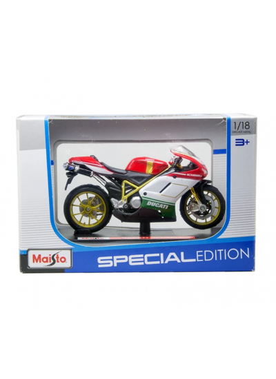 Ducati 1098 S 1:18 Ölçek Model Motosiklet Lisanslı Ürün Ducati 1098 S 1:18 Ölçek Model Motosiklet Lisanslı Ürün
