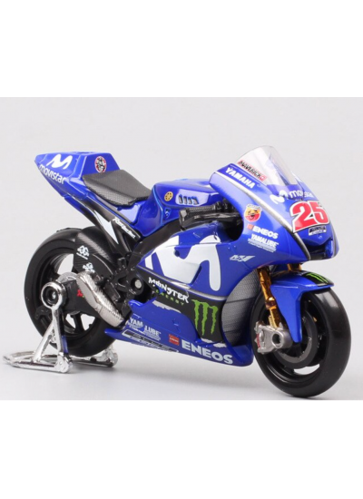Yamaha Moto Gp 25 Maverick Vinales 1:18 Ölçek Model Motosiklet