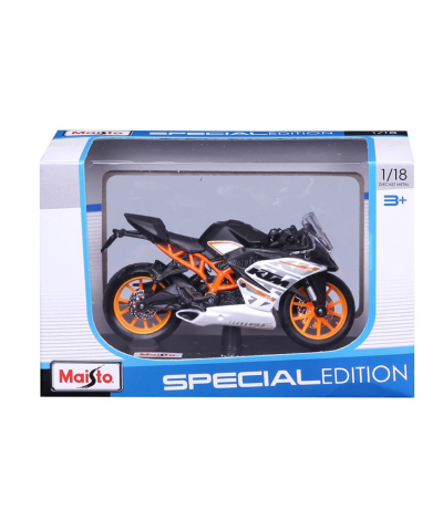 Ktm Rc 390 1:18 Ölçek Model Motosiklet Lisanslı Ürün