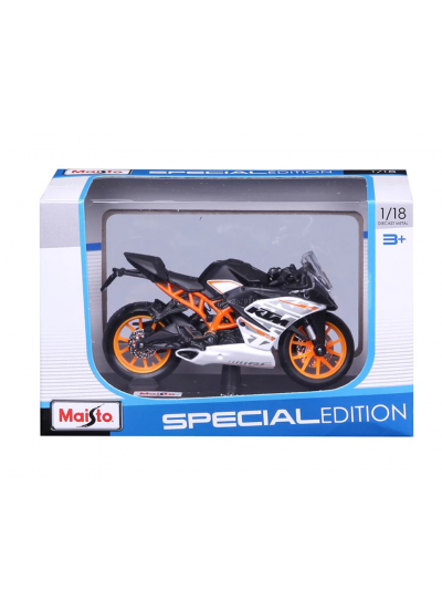 Ktm Rc 390 1:18 Ölçek Model Motosiklet Lisanslı Ürün