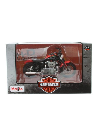 Harley Davidson 2007 XL 1200N Night 1:18 Model Motosiklet