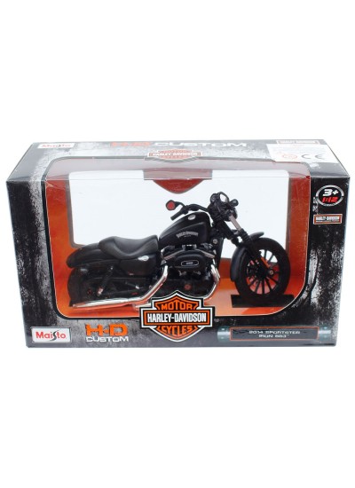 Harley Davidson 2014 Sportster Iron 883 1:12 Model Motorsiklet