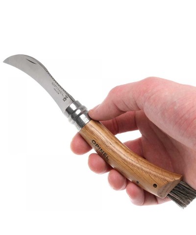 Opinel No 8 Kılıflı Paslanmaz Çelik Mantar Bıçağı