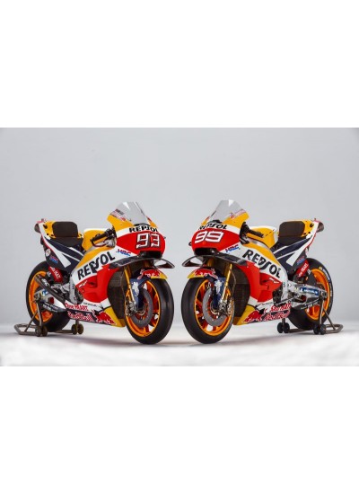 Honda RCV 213 2021 1/18 Turuncu Model Motosiklet