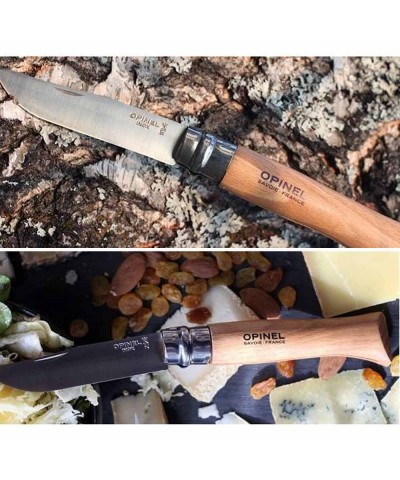 Opinel Inox 6 No Kayın Saplı Paslanmaz Çelik Çakı