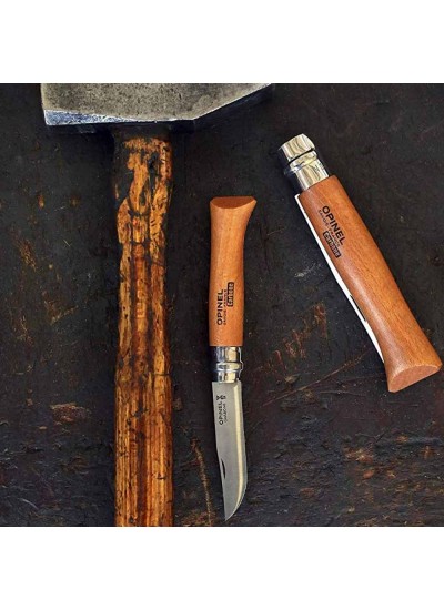 Opinel No 6 Kayın Ahşap Saplı Karbon Çelik Çakı