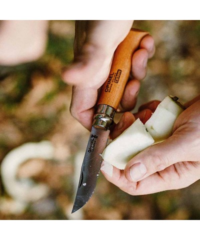 Opinel No 6 Kayın Ahşap Saplı Karbon Çelik Çakı