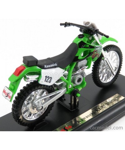 Kawasaki KLX 250SR Motosiklet 1/18 Model Motosiklet