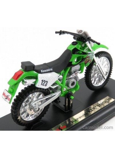 Kawasaki KLX 250SR Motosiklet 1/18 Model Motosiklet Kawasaki KLX 250SR Motosiklet 1/18 Model Motosiklet