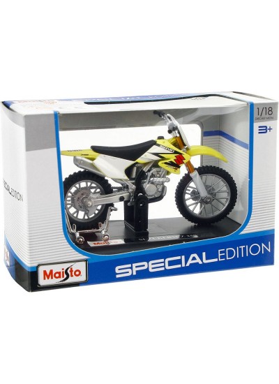 Suzuki SMR 250 Model Motorsiklet 1/18 Model Motosiklet