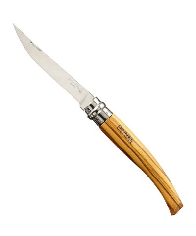 Opinel Inox 10 No Ahşap Kutulu Zeytin Saplı Fleto Çakı Bıçak