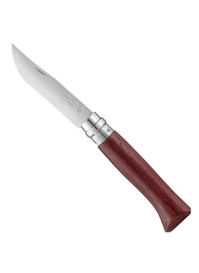 Opinel Inox No 8 Padouk Saplı Paslanmaz Çelik Çakı Bıçak Kutulu