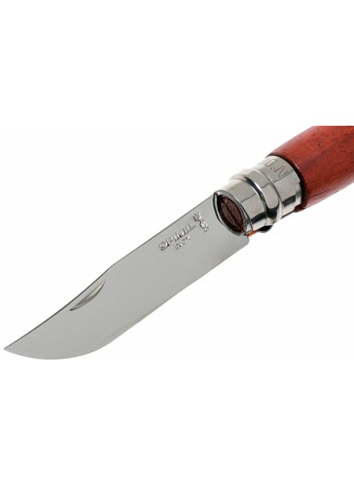 Opinel Inox No 8 Padouk Saplı Paslanmaz Çelik Çakı Bıçak Kutulu