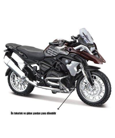 BMW R1200 GS 2017 Model Motorsiklet 1/18 Model Motosiklet