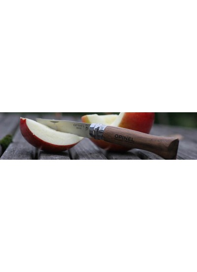 Opinel Inox No 6 Ceviz Saplı Paslanmaz Çelik Çakı Bıçak