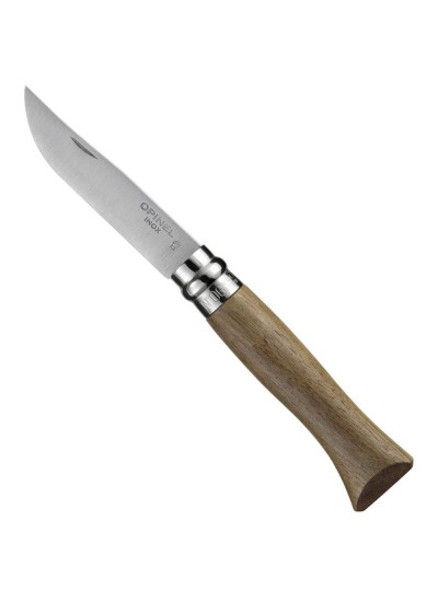 Opinel Inox No 6 Ceviz Saplı Paslanmaz Çelik Çakı Bıçak