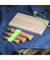 Opinel Nomad 3 lü Mutfak Bıçak Seti Bez Dahil