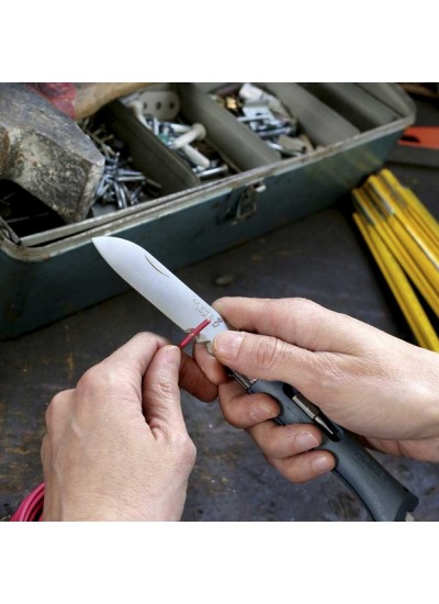 Opinel No 09 Çok Amaçlı Paslanmaz Çelik Çakı Bıçak Gri