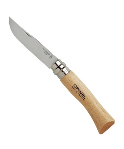 Opinel Inox 10 No Kayın Saplı Paslanmaz Çelik Çakı Bıçak