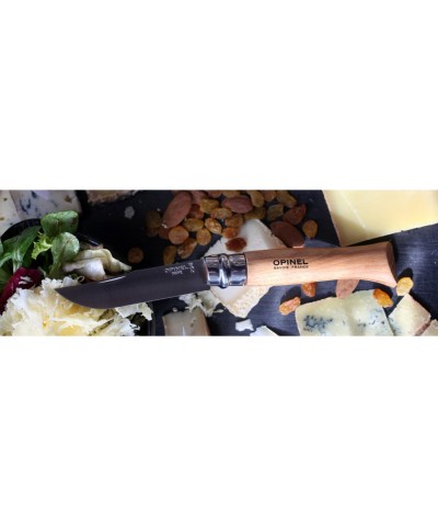 Opinel Inox 9 No Kayın Saplı Paslanmaz Çelik Çakı Bıçak