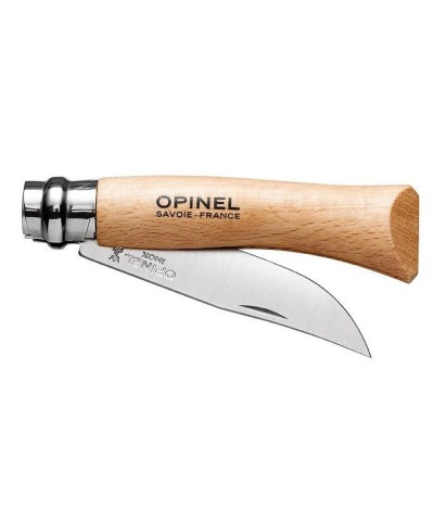 Opinel Inox 9 No Kayın Saplı Paslanmaz Çelik Çakı Bıçak