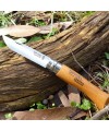 Opinel No 10 Kayın Saplı Karbon Çelik Çakı Orijinal Bıçak