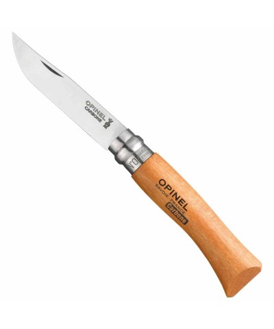 Opinel No 10 Kayın Saplı Karbon Çelik Çakı Orijinal Bıçak